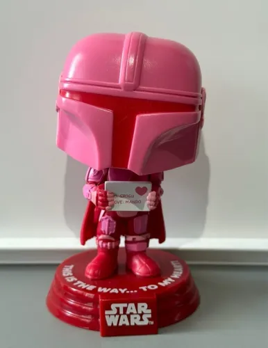 Funko Pop do Mandaloriano! perfeita para os fãs de Star Wars