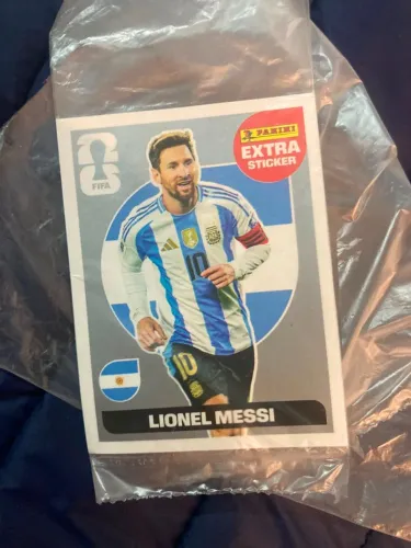 Figurinha da copa - Legend do Messi