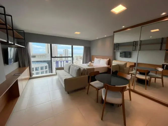 Apartamento para aluguel com 35 metros quadrados com 1 quarto em Boa Viagem - Recife - PE
