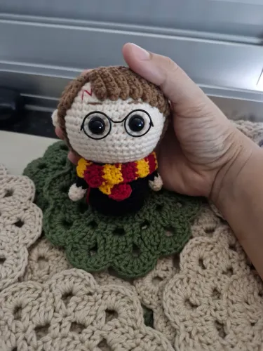 Crochê - Amigumi Harry potter