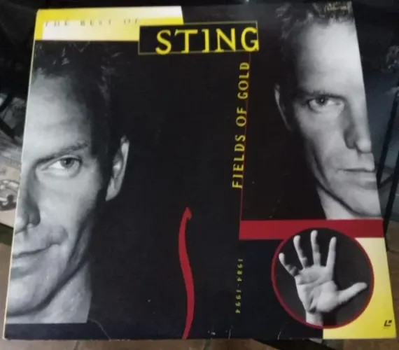 Laser Disc Sting - Fields Of Gold Best Of - Importado USA