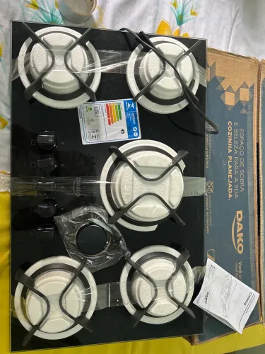 Cooktop 5 bocas Dako Supreme Bivolt