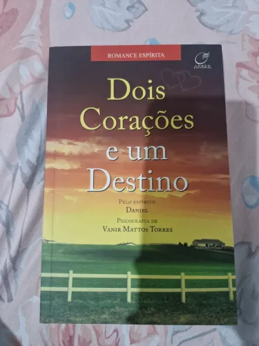 Livro Dois corações e um destino de Vanir  Mattos Torres 