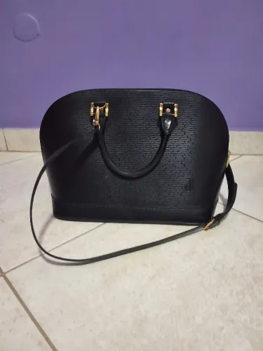 Bolsa Datelli Preta Estruturada - Nunca Usada + Alça Removível