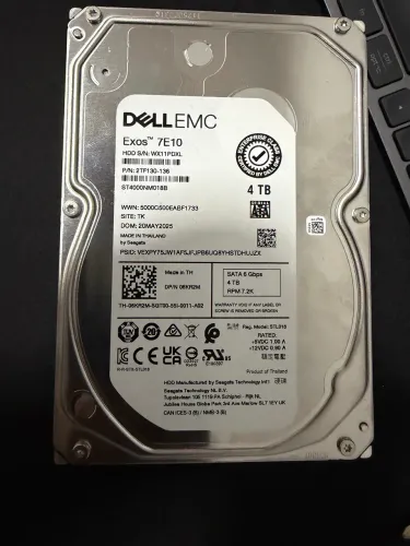 HD Enterprise Dell 4 TB Sata 3.5