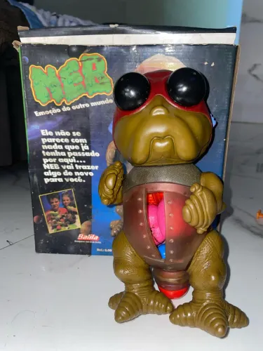 Boneco NEB Emoção de Outro Mundo Balila Original Anos 80 + Caixa Completo