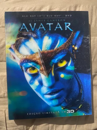 Bluray Avatar 3D com luva