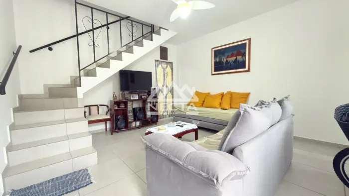 Casa com 2 suítes em condomínio fechado à venda, Indaiá, Caraguatatuba, SP