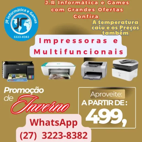 Impressoras e Multifuncionais - os melhores preços você só encontra aqui