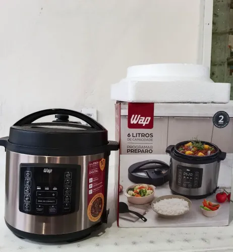 Panela de Pressão Elétrica  6 L Wap