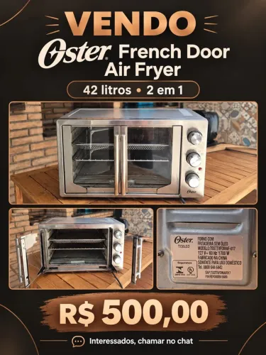 Vendo Forno air fryer oster