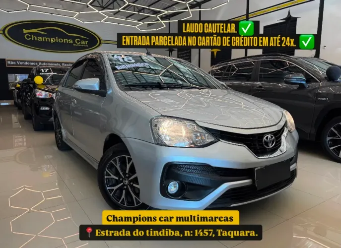 Toyota Etios Platinum Sed. 1.5 Flex 16V 4P Aut. 2018