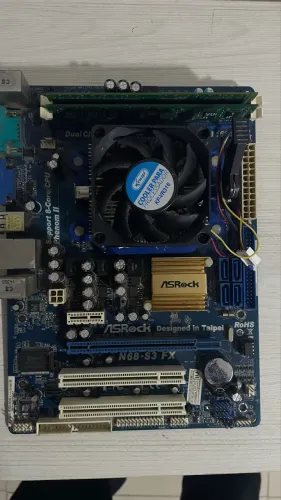 Kit Placa-Mãe Processador 8GB RAM