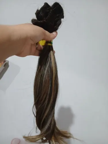 Vende se cabelo humano com luzes três telas não tem tic tac