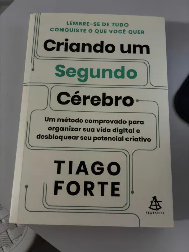 Livro criando um segundo cérebro tiago forte