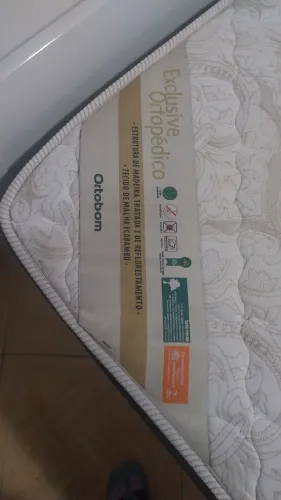 Cama e Colchão Ortopédico Ortobom