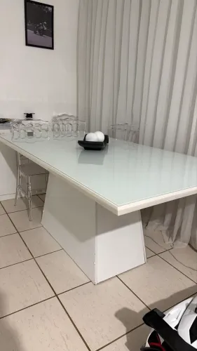 Mesa e 6 Cadeiras Dior Cristal
