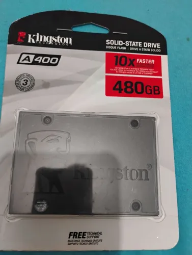 SSD 480GB Kingston !!! Novo e lacrado !!!
