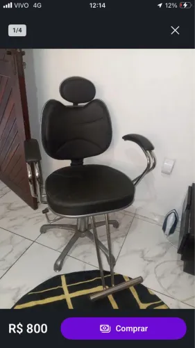 Cadeira de barbeiro