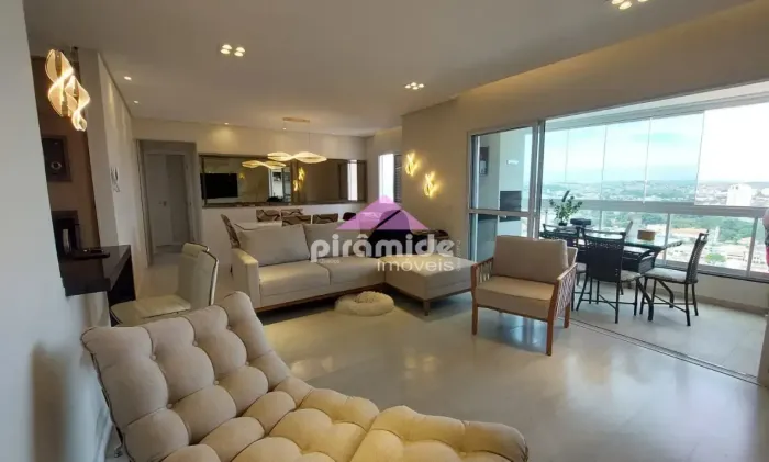 Apartamento Mobiliado para Aluguel: 108 m² em Home Club, 3 Suítes, no Jardim Paraíba em Ja