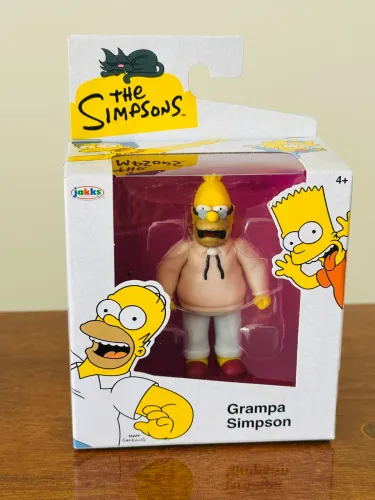 Os Simpsons Vovô Abe Simpson Jakks