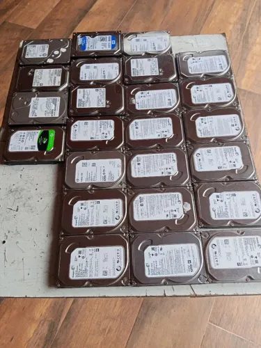 Lote HDS 20unidades de  500gb.... 5 unidades 1TB