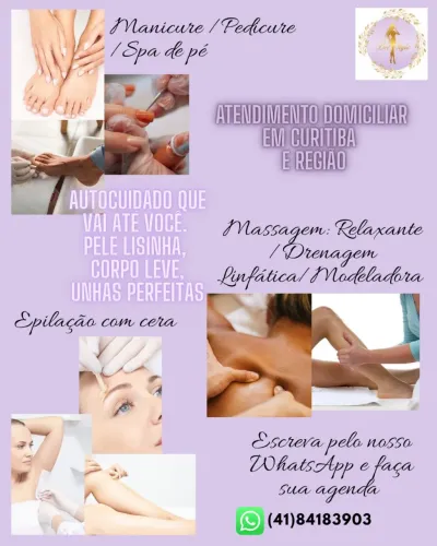 Manicure, pedicure, salud e beleza 