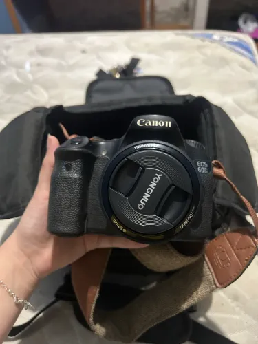 Canon 60d+duas bateria+carregador original 