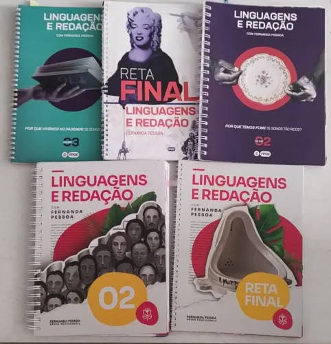 Livros e apostilas Enem