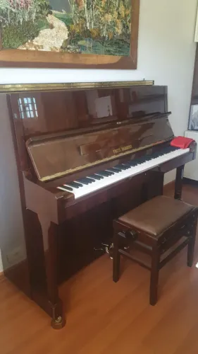 Piano Fritz Dobbert Vertical, Com Banqueta, Impecável, Pouco Usado, Curitiba
