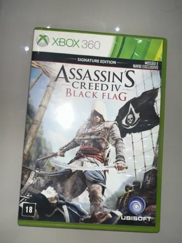 Jogo Assassin's Creed IV Black Flag (Xbox 360) - Signature Edition Original
