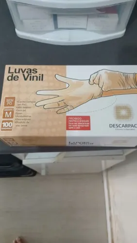 Luva de Vinil