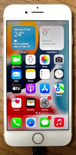 iPhone 7 32GB Dourado Apple Bateria 92%
