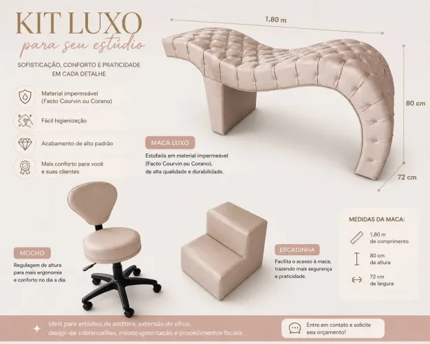 KIT PARA ESTUDIO DE ESTÉTICA 