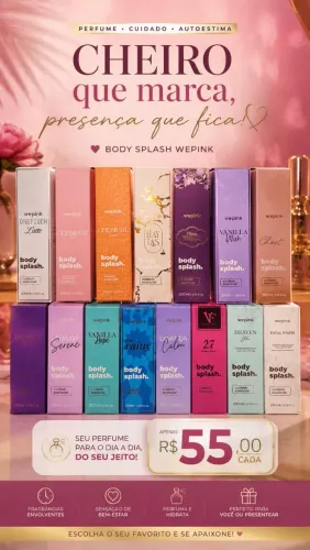 Body Splash Wepink