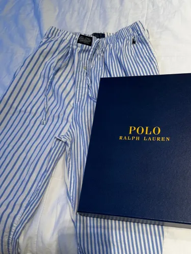 Calça de pijama Ralph Lauren M com caixa junto 