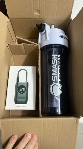 Pressurizador Bolas Tênis + Bomba Automática
