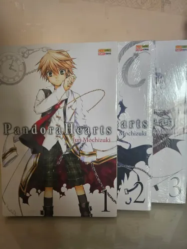 Mangá Pandora Hearts Volumes 1 ao 3