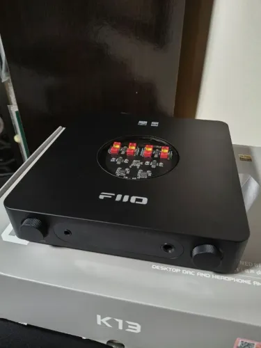Fiio K13 - Versão ESS - Lançamento Fiio - DAC e Amp de fones