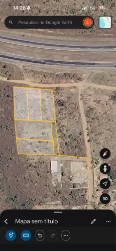 Vendo Cessão de Direitos (1000 m2) lote para Usina Fotovoltaica - Galpão  Km 18,5 BR 060