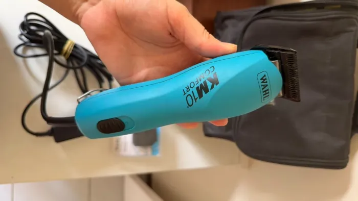 Máquina de tosa profissional completa e mais 2 lâminas pouquíssimas usadas 