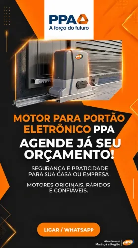 Motor Portão PPA Rápido e Convencional