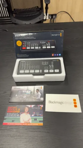Switcher de produção ao vivo Blackmagic ATEM Mini