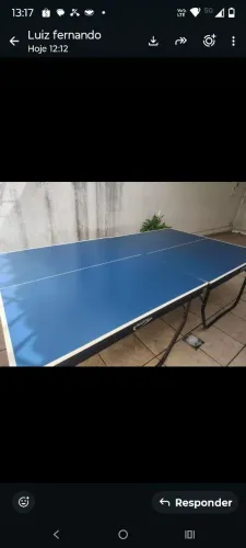Mesa de Tênis de Mesa Kiopf Próton - Excelente estado