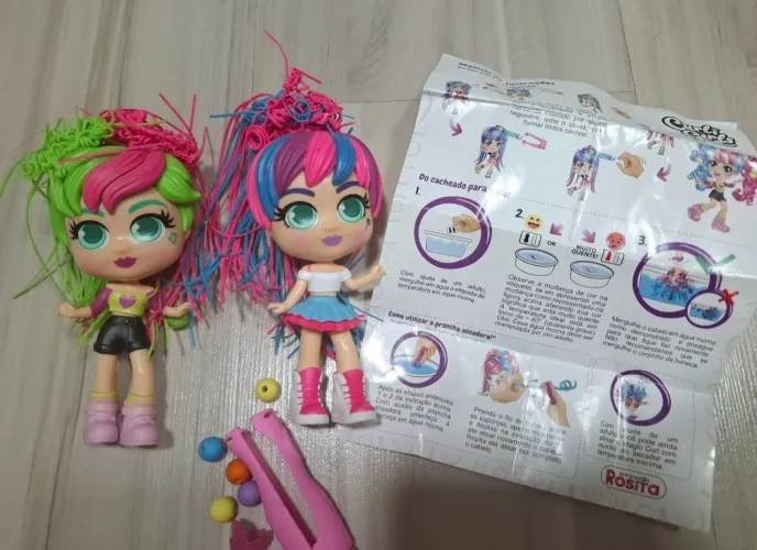 Kit Bonecas Curli Girls