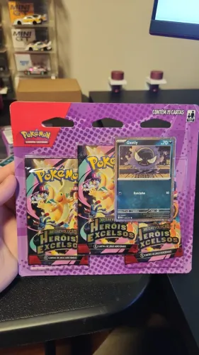 Pokémon - Blister Triplo - Heróis Excelsos (Gastly)