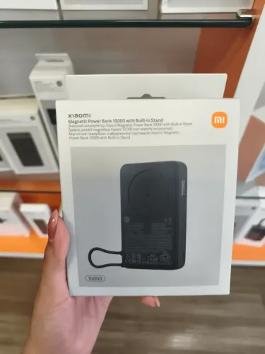 Power Bank Magnético 10.000mAh Whith Built-in Stand