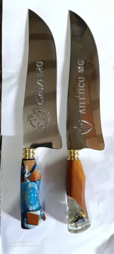 Faca artesanal personalizado