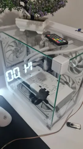 Setup Gamer Branco Completo