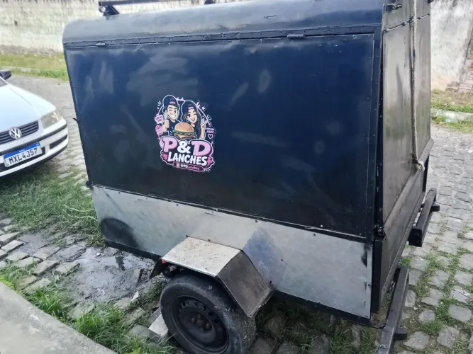 Carinho de lanche em ótimo estado pronto pra quem que trabalhar